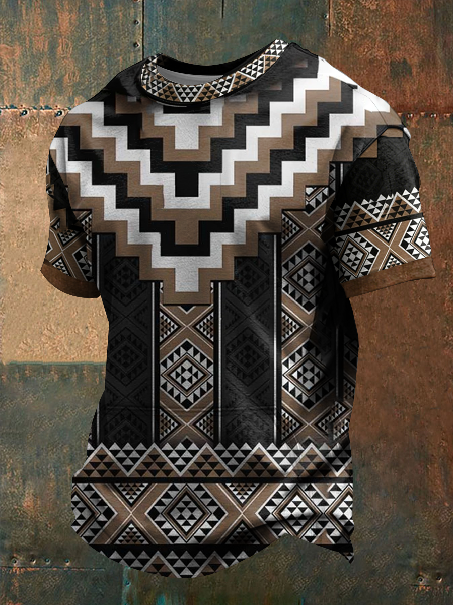 Men's Maori Art NZ Printed short sleeves t-shirt