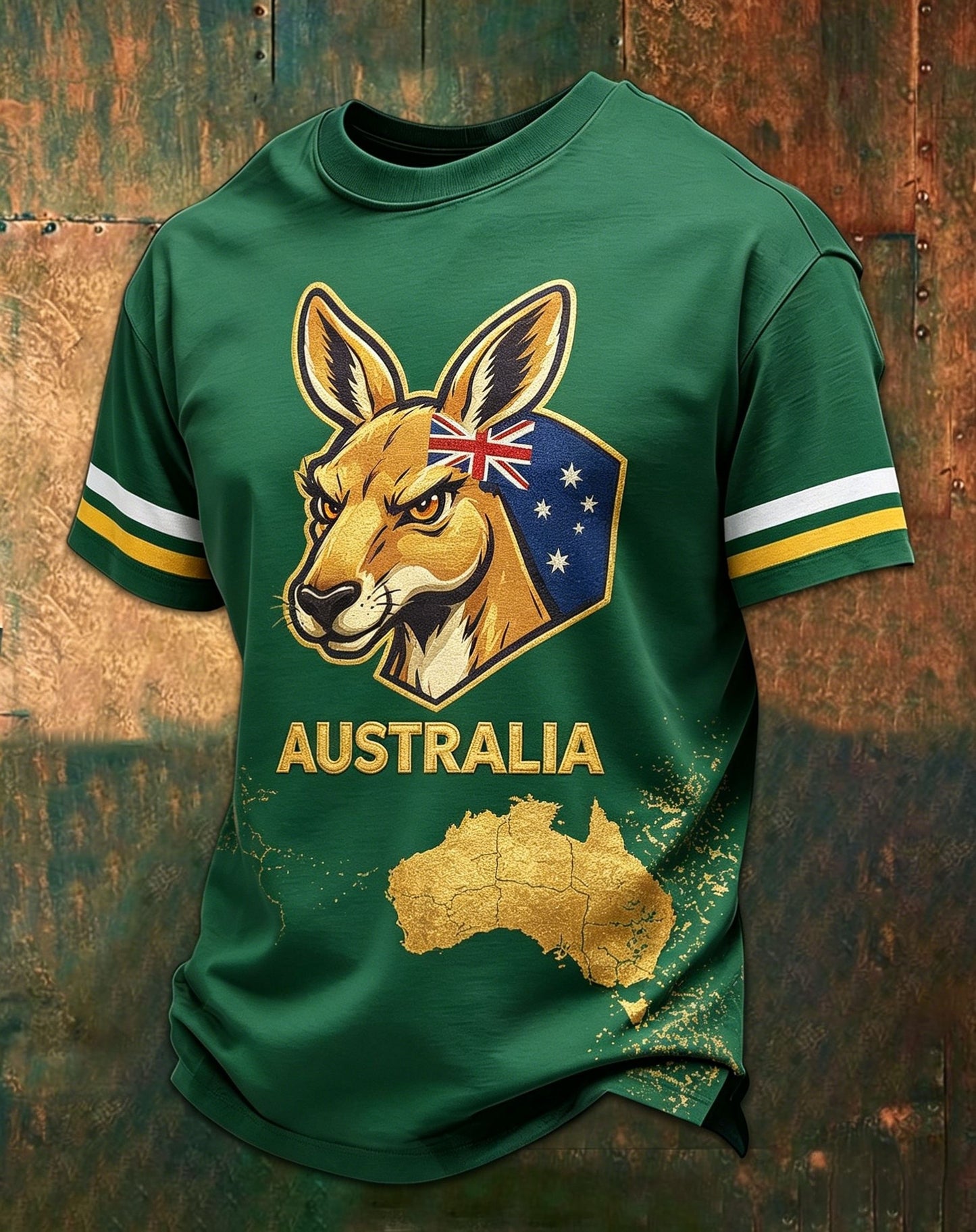 Men's Australian Football Lover Short Sleeve T-shirt