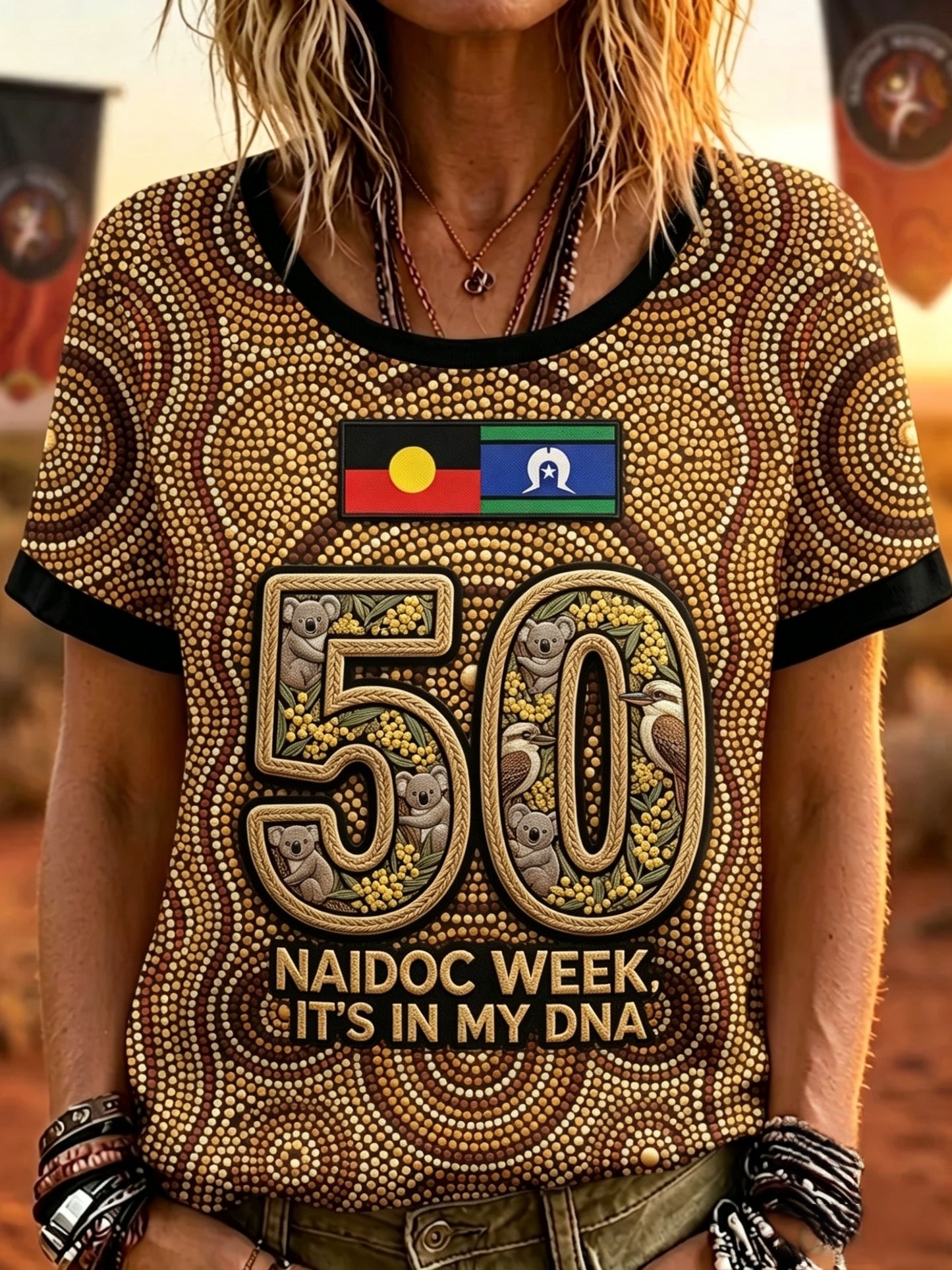 Women's Australia Naidoc Week Short-Sleeve T-Shirt
