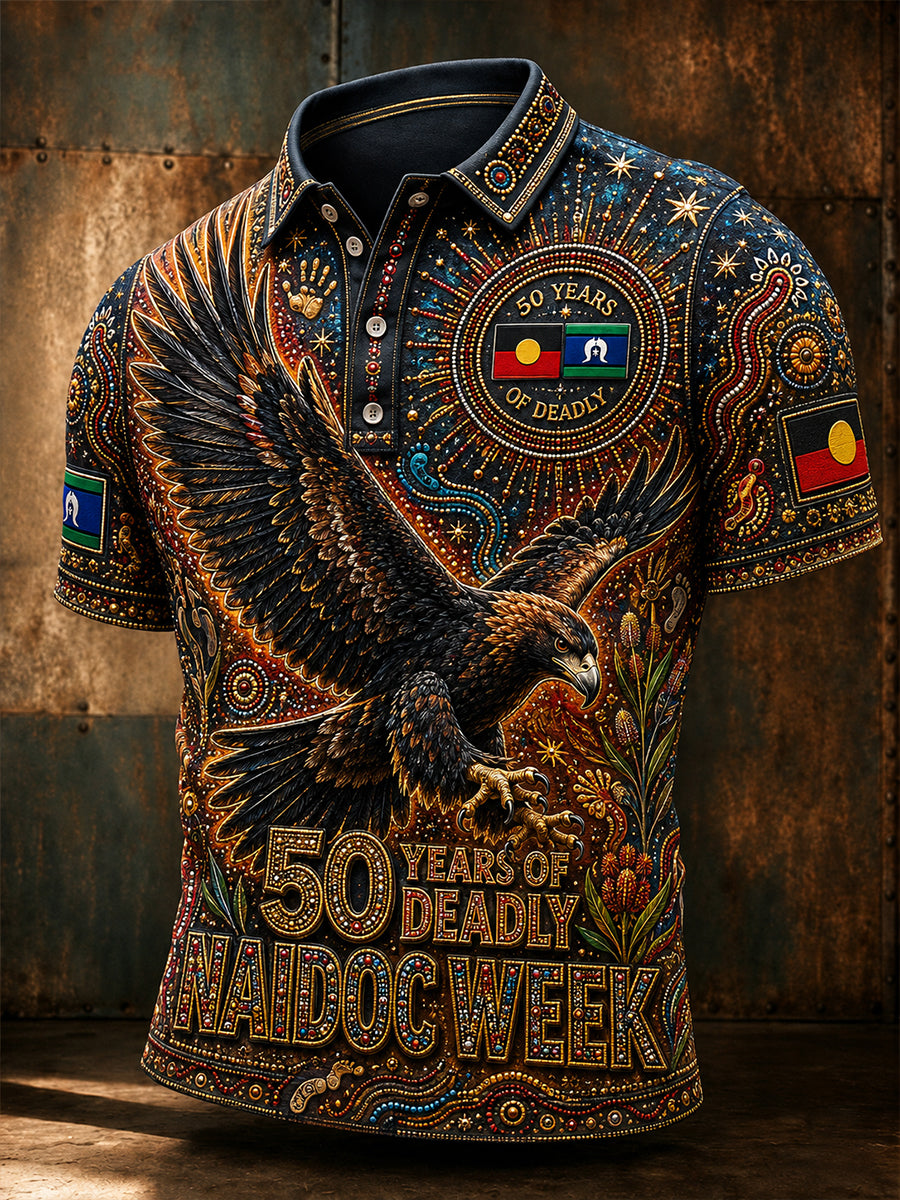 Men's Australia Naidoc Week Short Sleeve Shirt