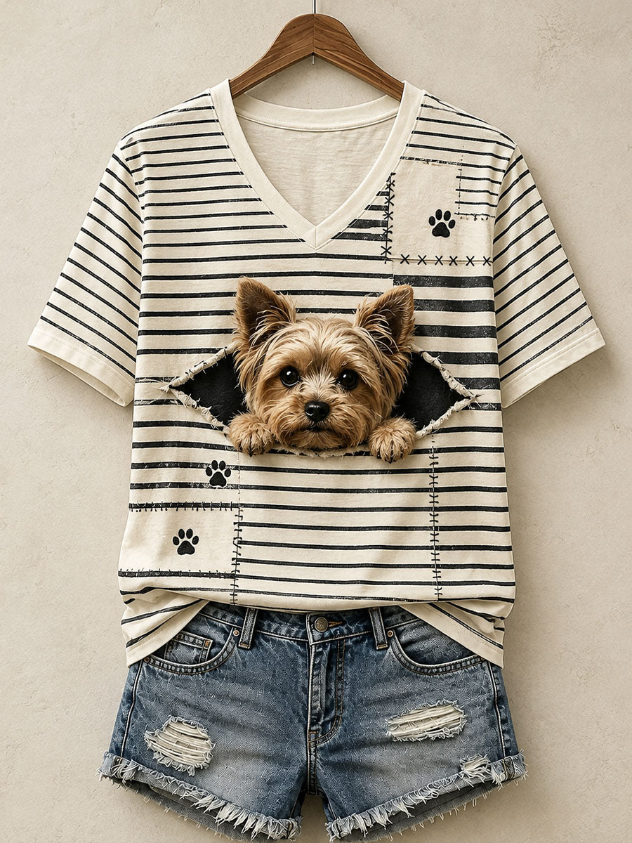 Camiseta Yorkshire Terrier para mujer