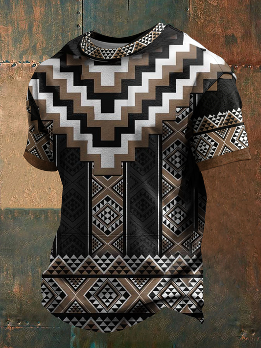 Men's Maori Art NZ Printed short sleeves t-shirt