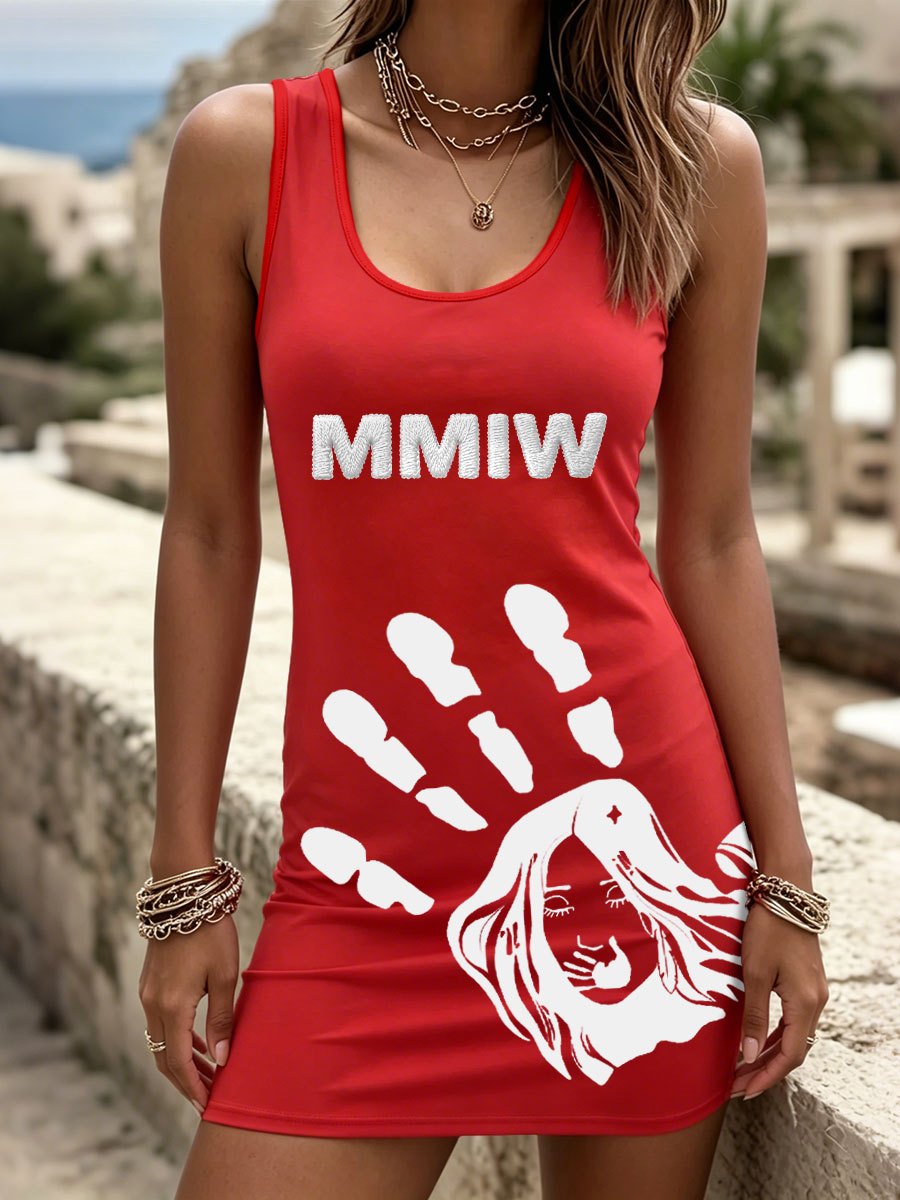 Women's MMIW Red Dress