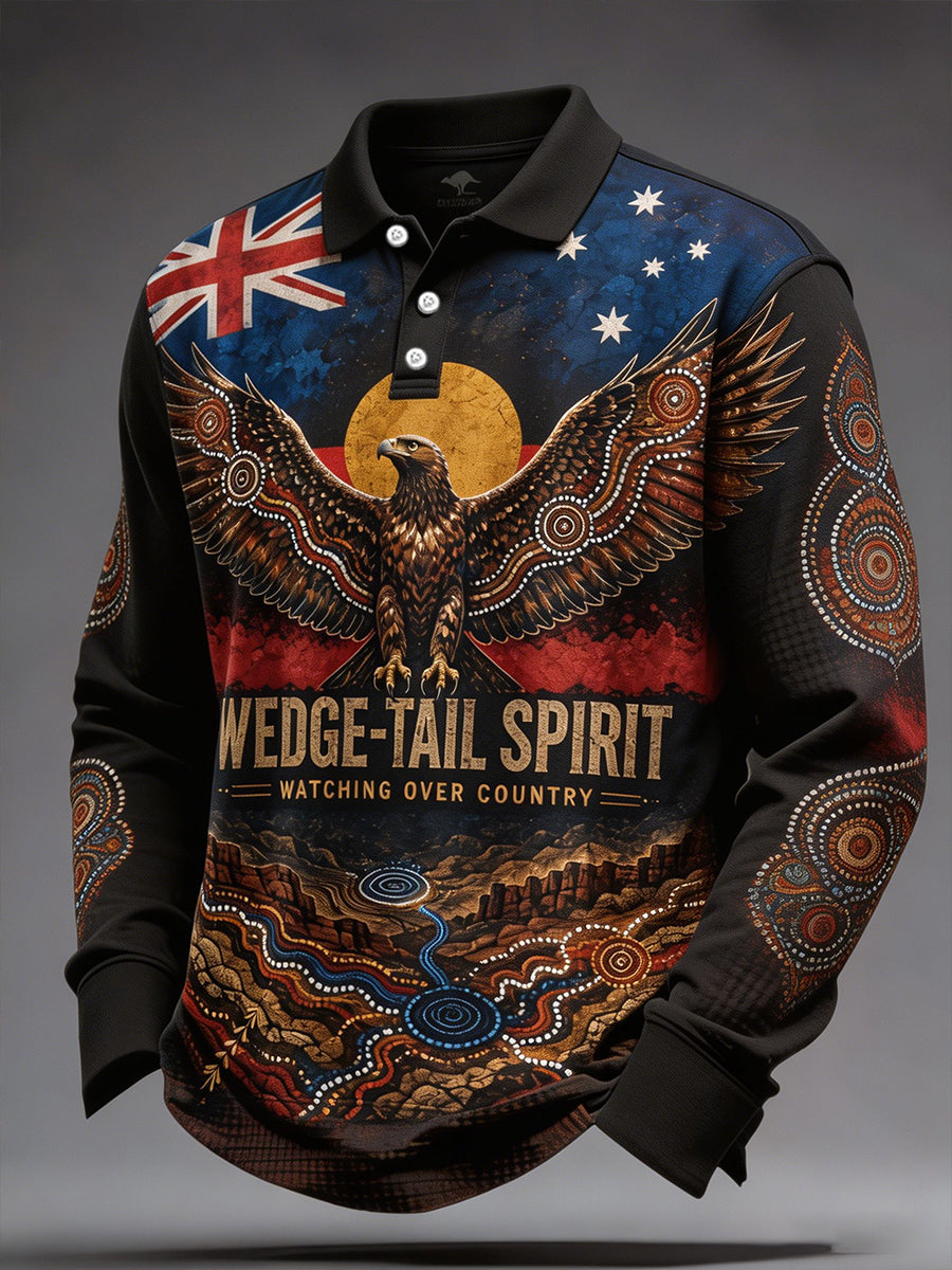 Men's Australia Aboriginal Culture NAIDOC Week Printed Casual Tops