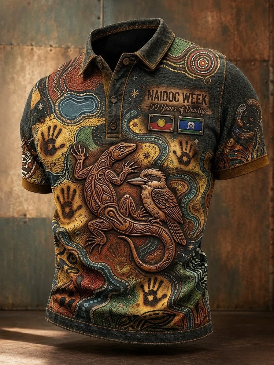 Men's Australia Naidoc Week Short Sleeve Shirt