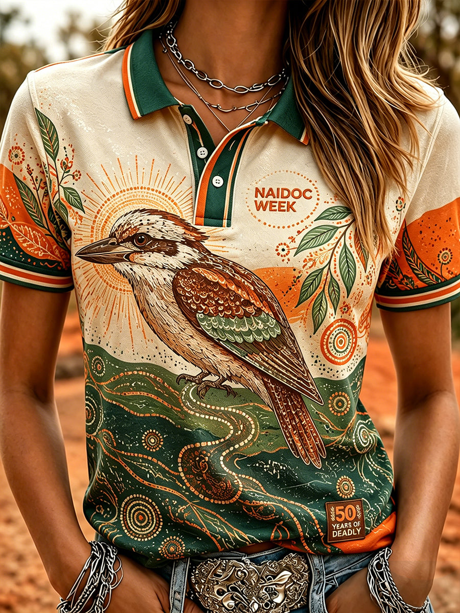 Women's Australia Naidoc Week Polo T-Shirt