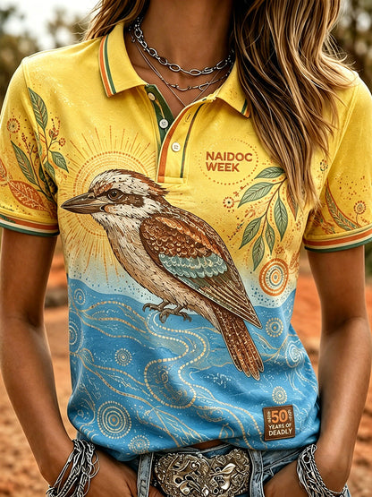 Women's Australia Naidoc Week Polo T-Shirt