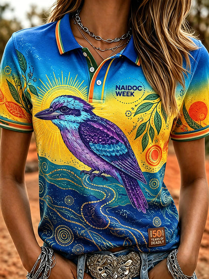 Women's Australia Naidoc Week Polo T-Shirt