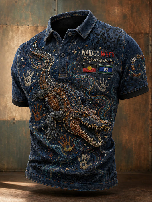 Men's Australia Naidoc Week Short Sleeve Shirt