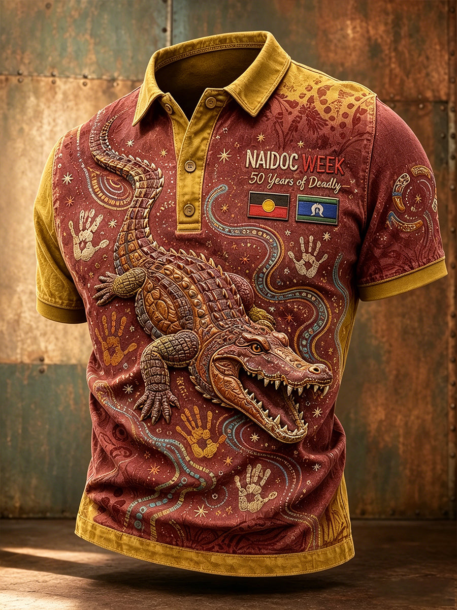 Men's Australia Naidoc Week Short Sleeve Shirt