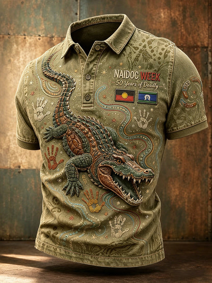 Men's Australia Naidoc Week Short Sleeve Shirt