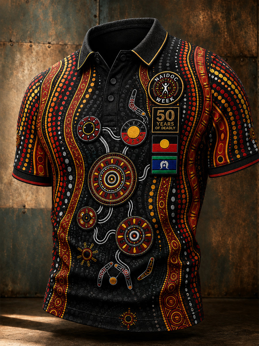 Men's Australia Naidoc Week Short Sleeve Shirt