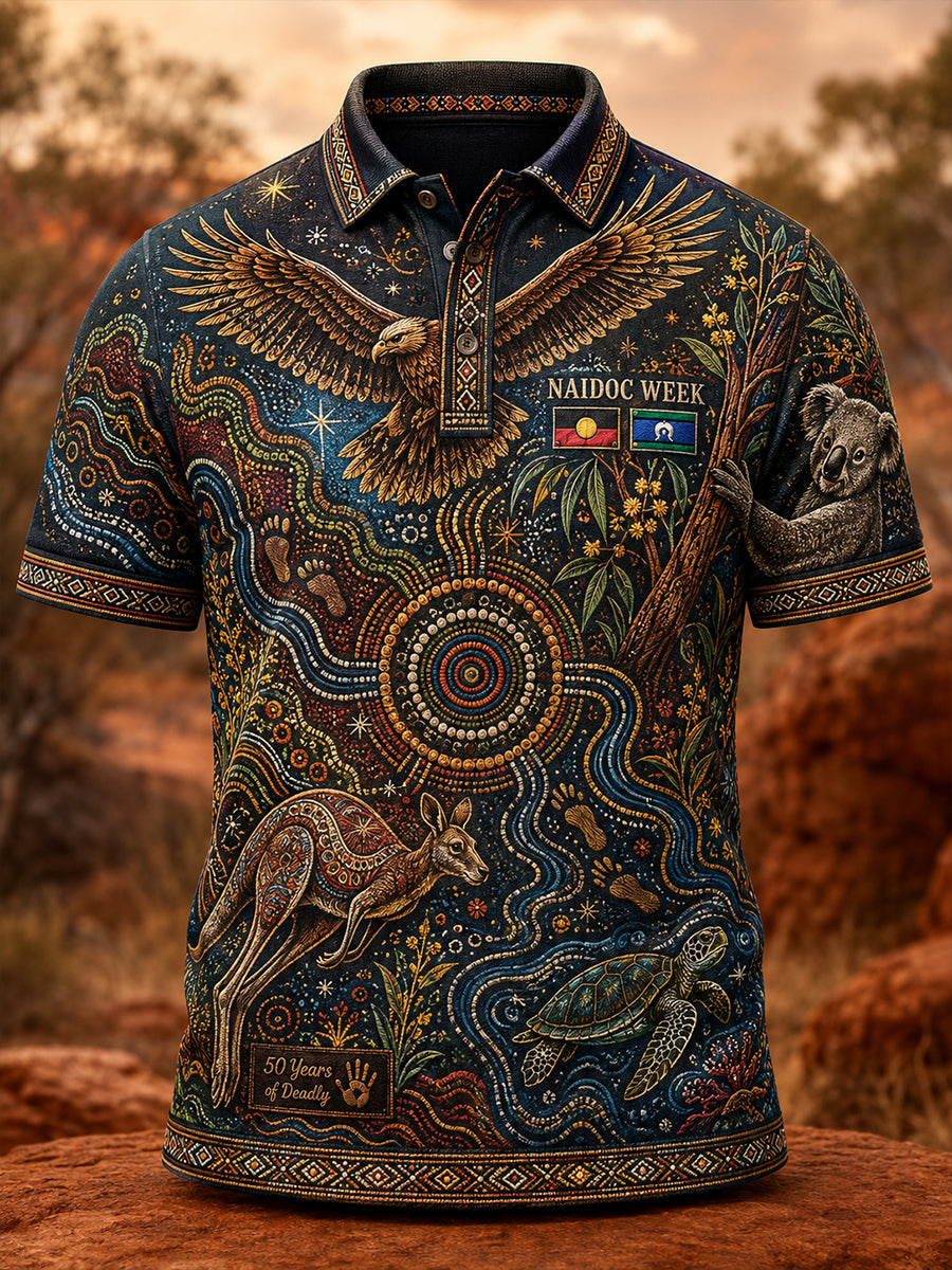 Men's Australia Naidoc Week Short Sleeve Shirt