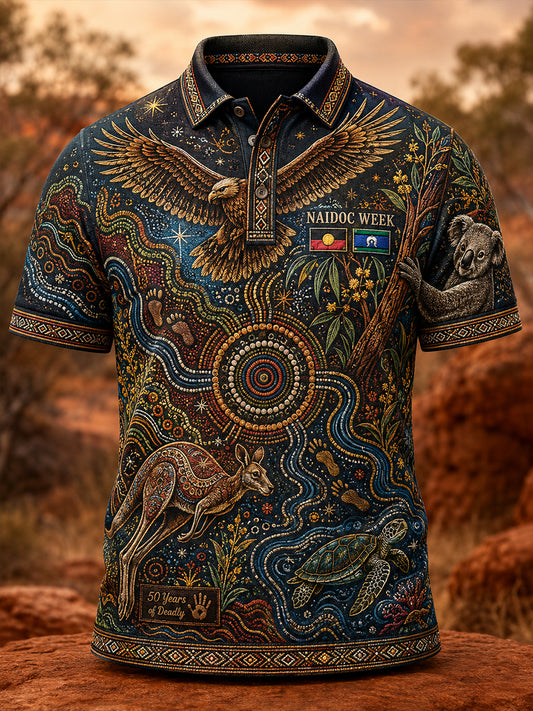 Men's Australia Naidoc Week Short Sleeve Shirt