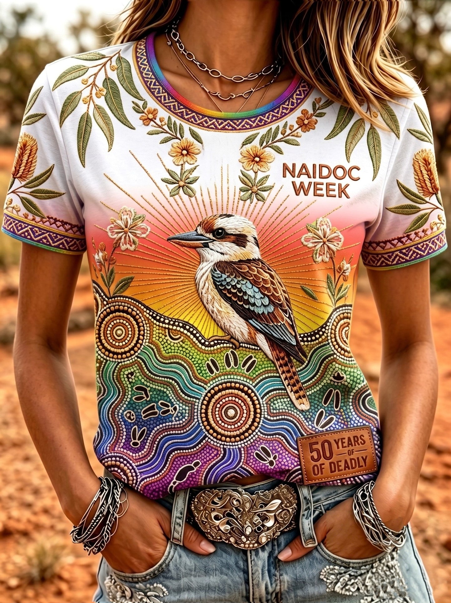 Women's Australia Naidoc Week Short-Sleeve T-Shirt