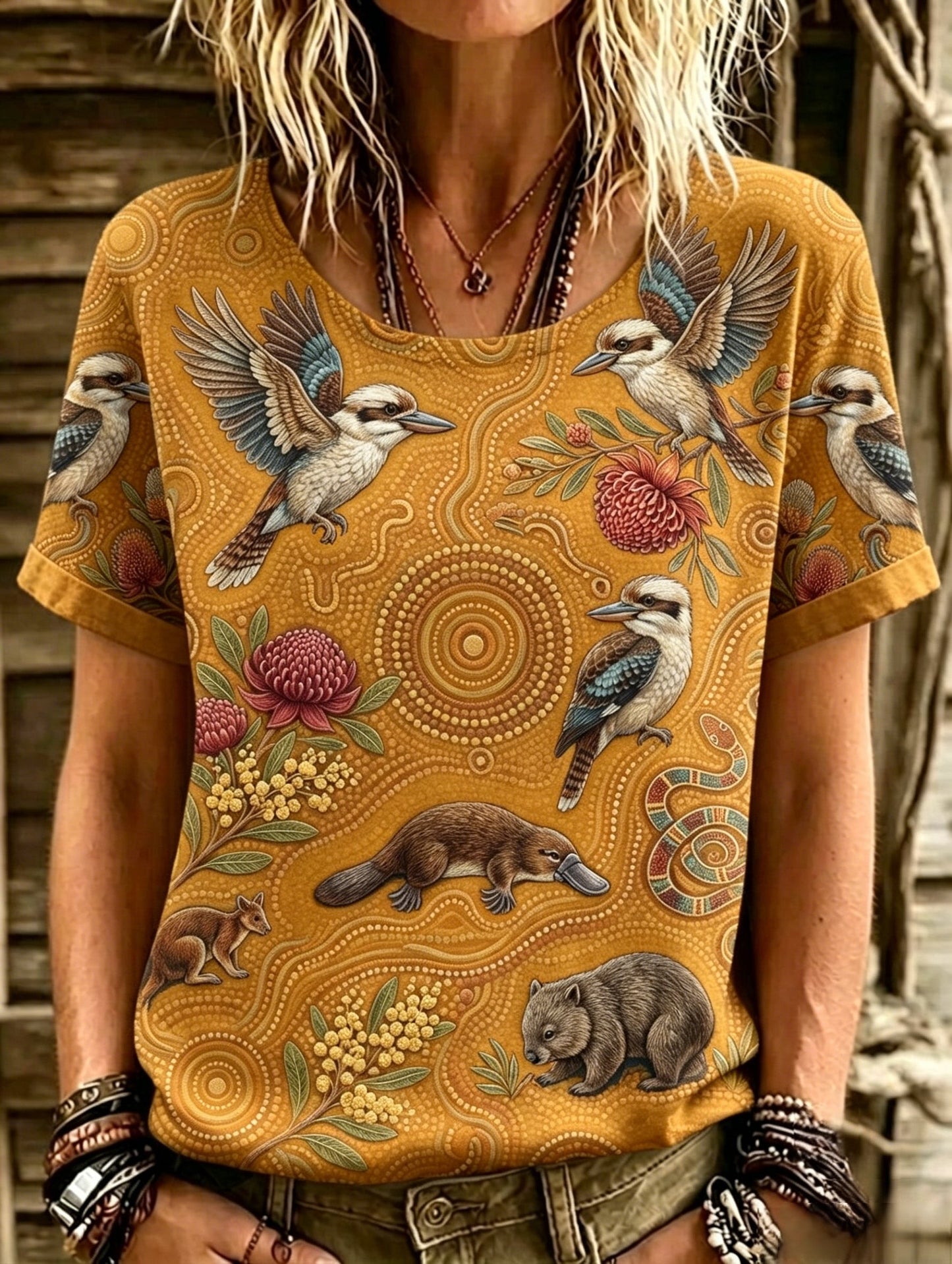 Women's Australia Naidoc Week Short-Sleeve T-Shirt