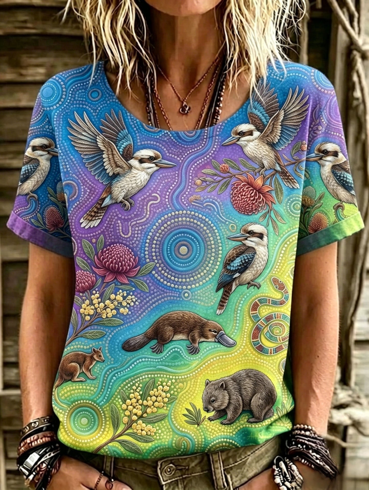 Women's Australia Naidoc Week Short-Sleeve T-Shirt