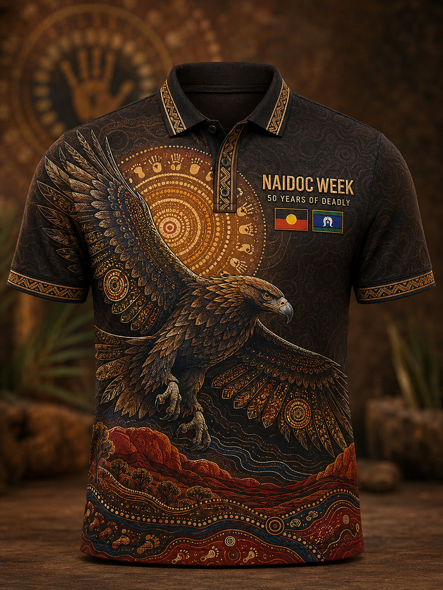Men's Australia Naidoc Week Short Sleeve Shirt