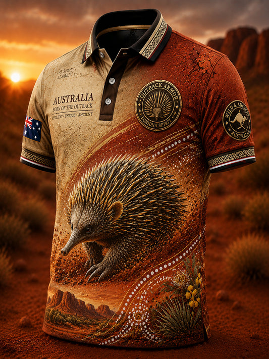 Men's Australian Animals Polo Shirt