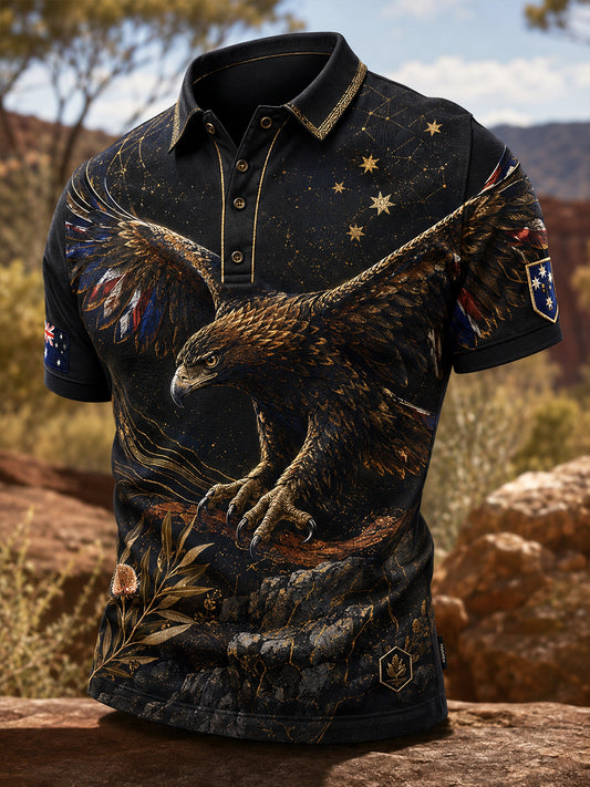Men's Australian Animals Short Sleeve Shirt