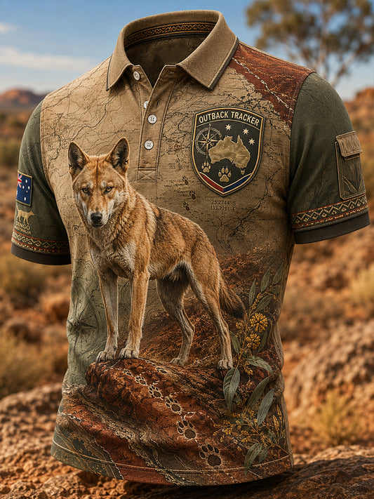 Men's Australian Animals Short Sleeve Shirt
