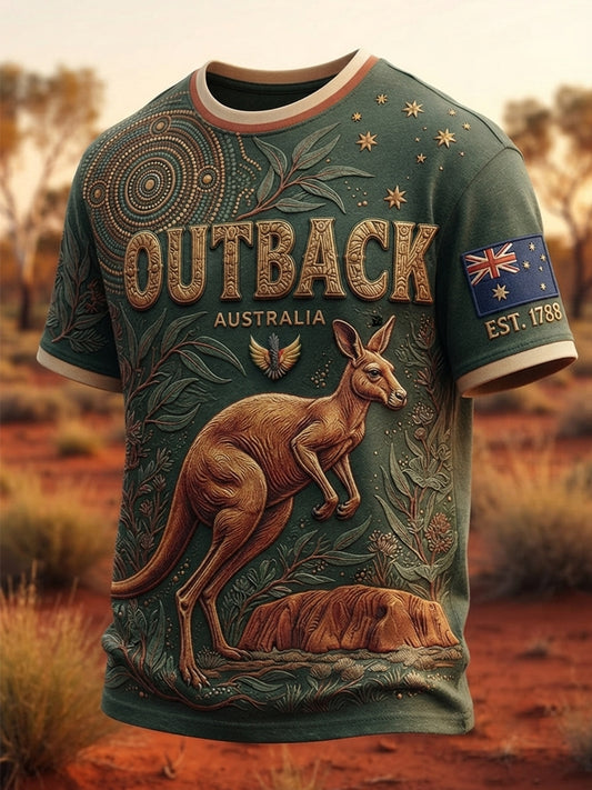 Men's Australian Animals Short-Sleeve T-Shirt