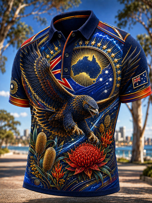 Men's Australian Animals Short Sleeve T-Shirt