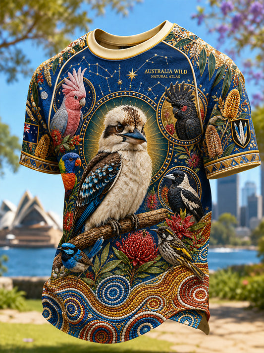 Men's Australian Animals Short Sleeve T-Shirt
