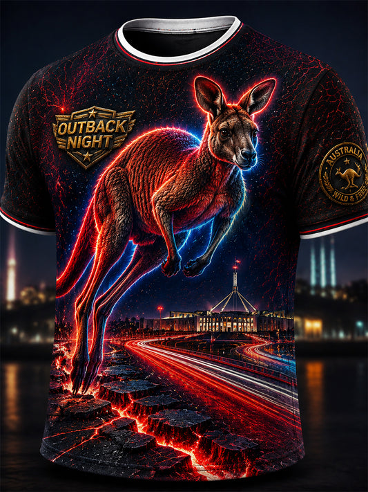 Men's Australian Animals Short-Sleeve T-Shirt