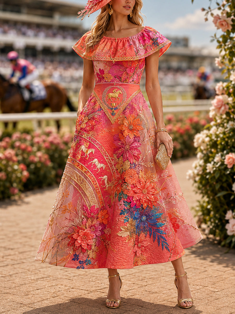 Women's Australian Horse Racing Dress