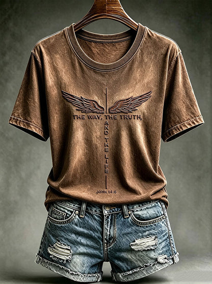 Women's The Way The Truth And The Life Short-sleeved T-shirt