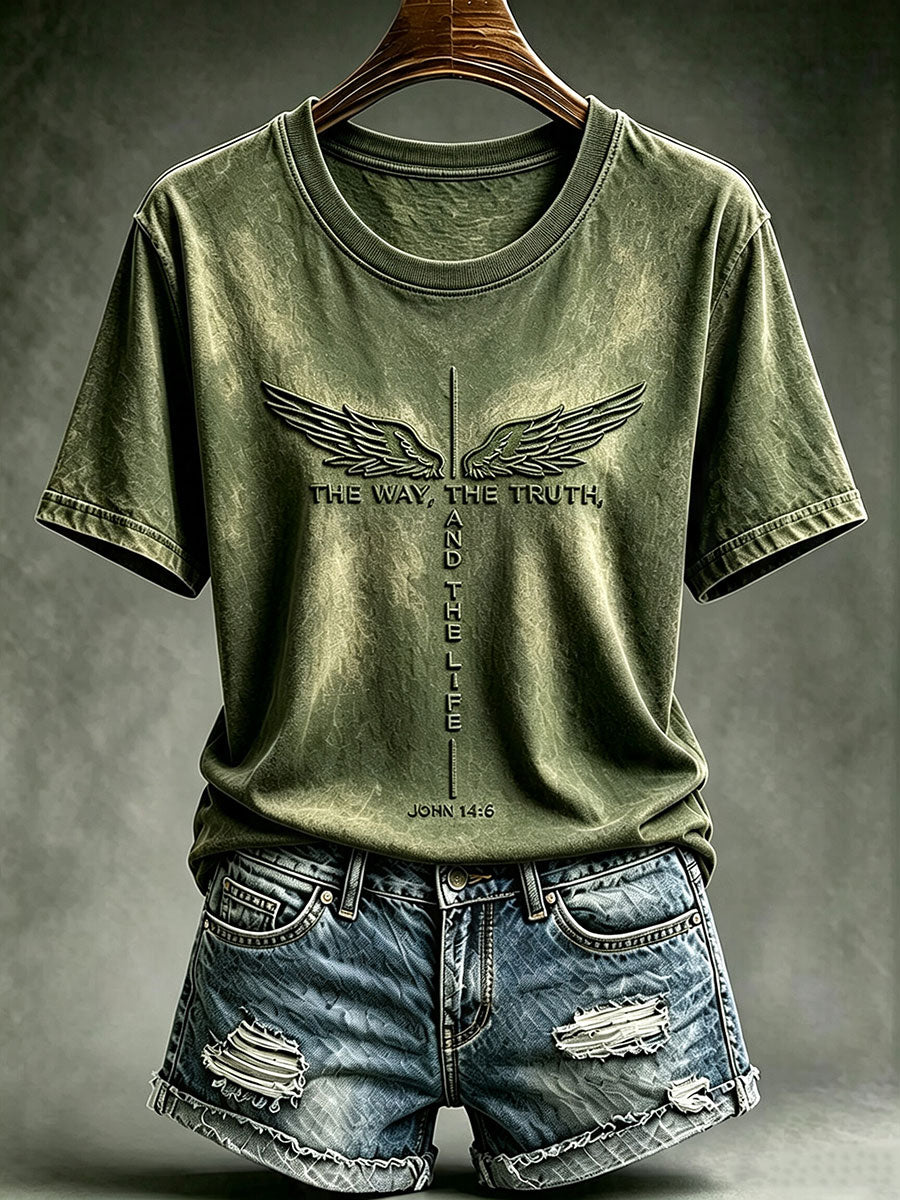 Women's The Way The Truth And The Life Short-sleeved T-shirt