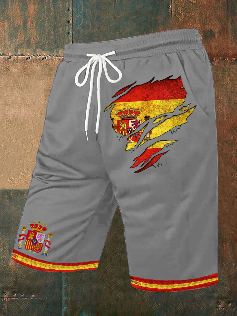 Shorts estampados de España de hombre