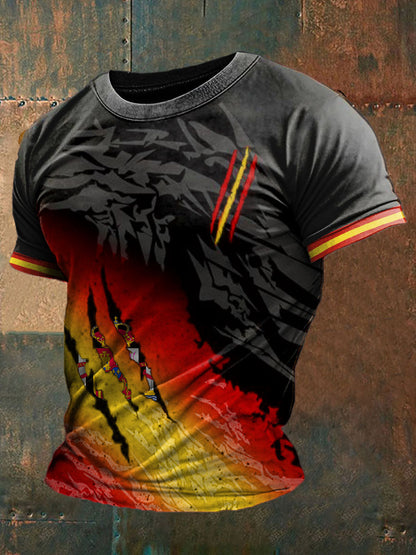 Camiseta estampada de España para hombre