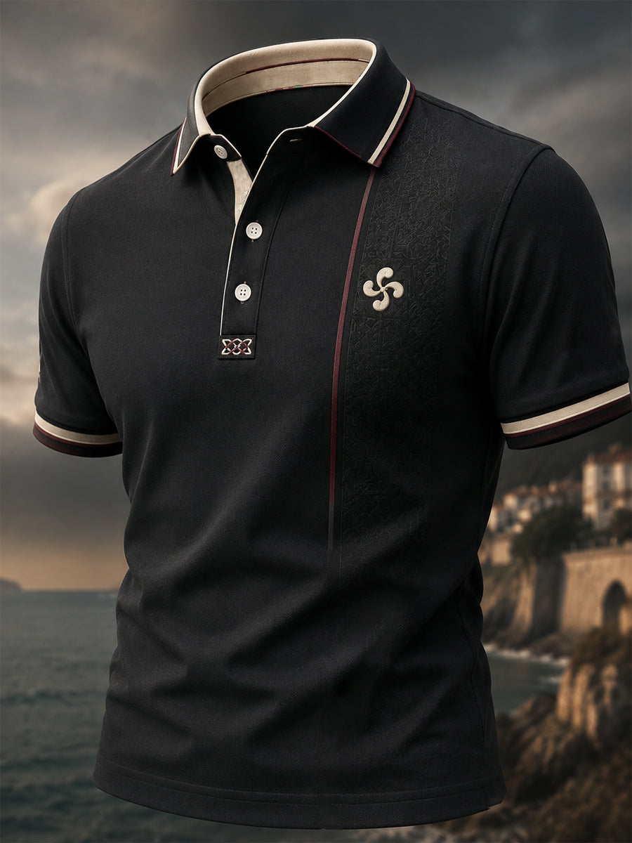 Top Casual de Hombre País Vasco Estampado