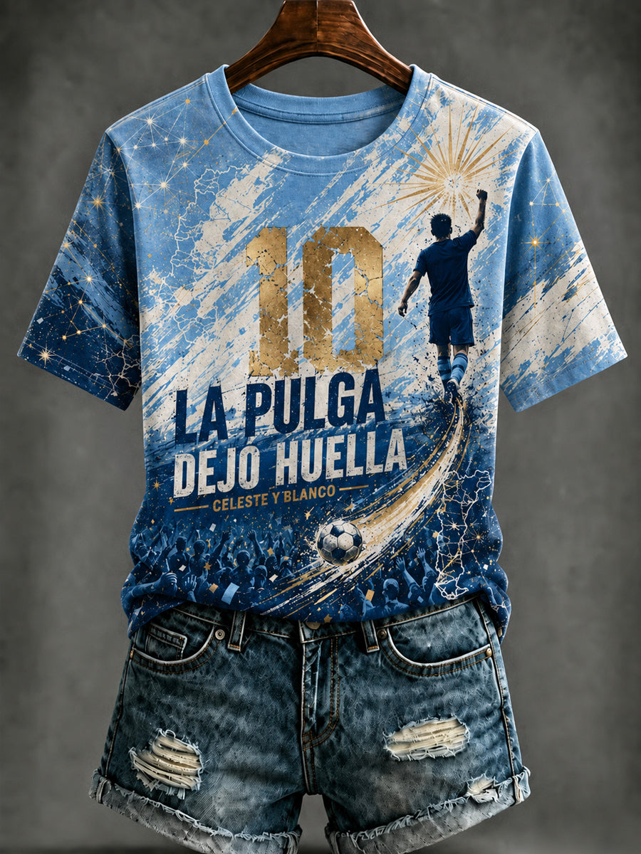Camiseta casual de manga corta en homenaje a la leyenda del fútbol femenino