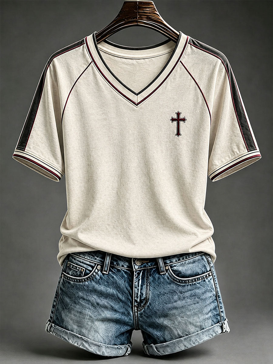 Camiseta de mujer Christian Art Cross