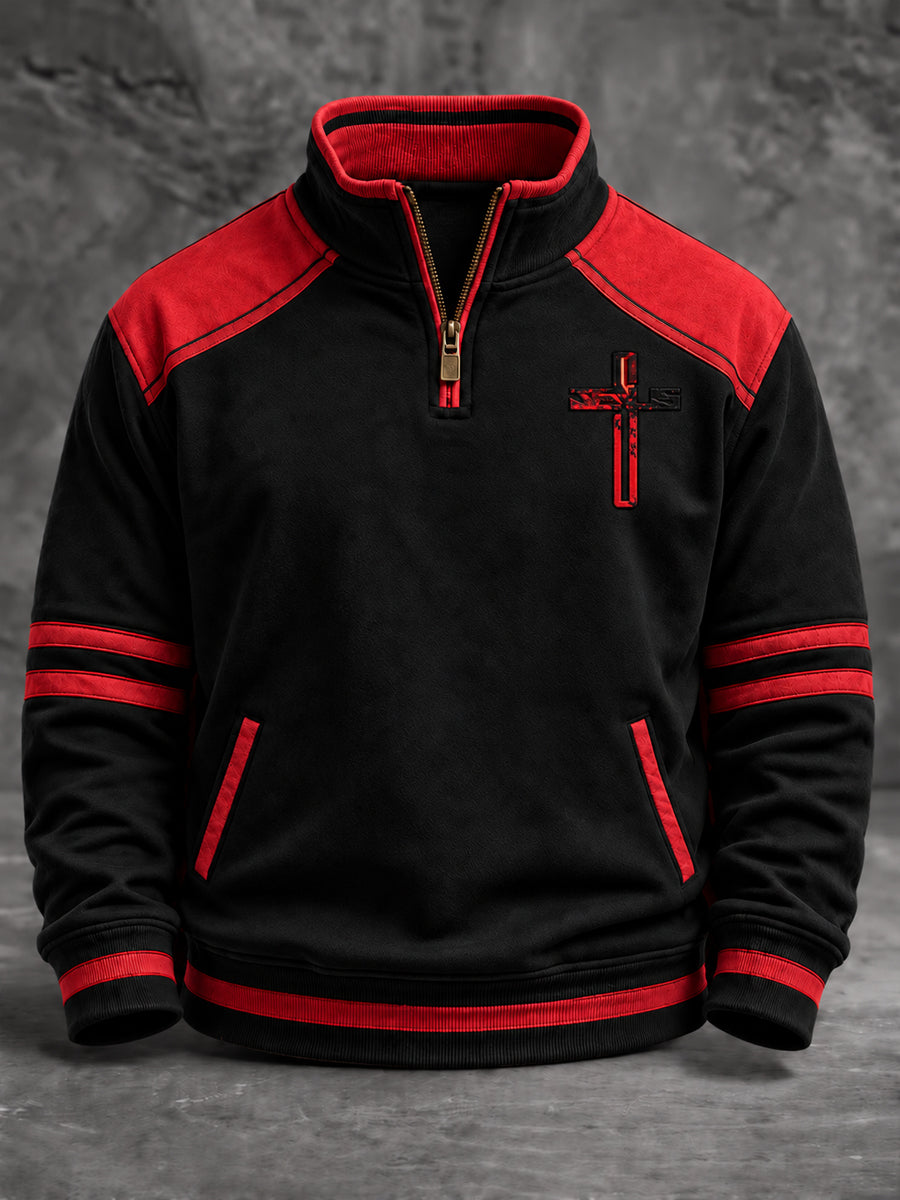 Sudadera casual estampada para hombre