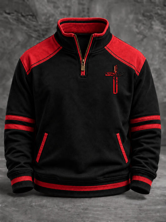 Sudadera casual estampada para hombre